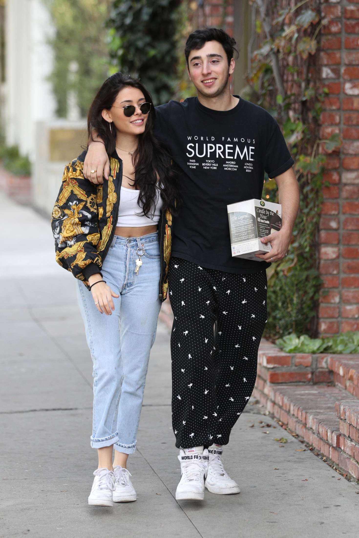 Madison Beer – Shopping with her new boyfriend Zack Bia in West Hollywood | GotCeleb